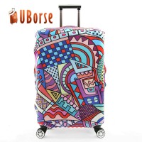 Waterproof protective travel elastic spandex suitcase cover